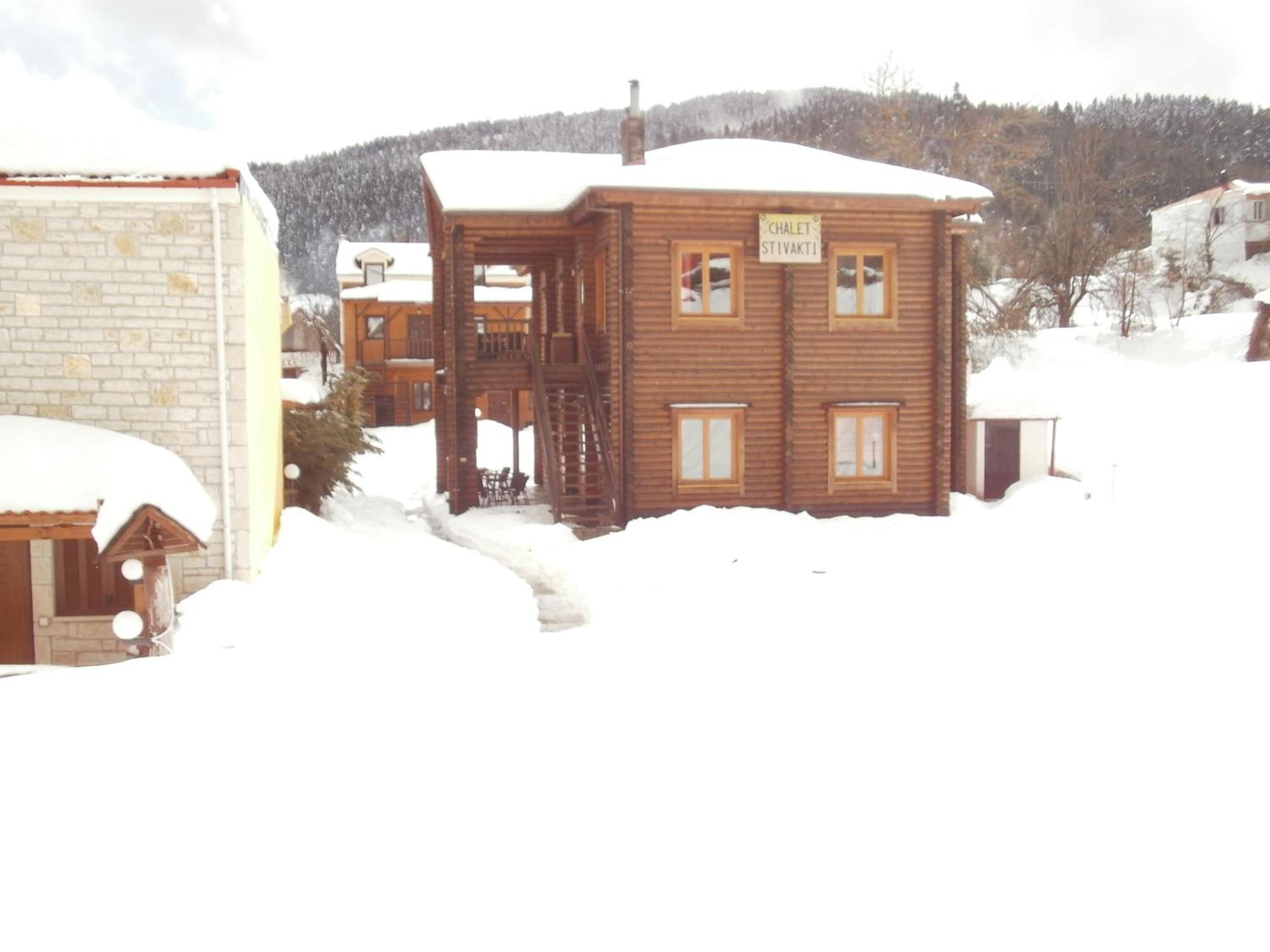 Stivakti Chalet Daire Karpenísion Dış mekan fotoğraf